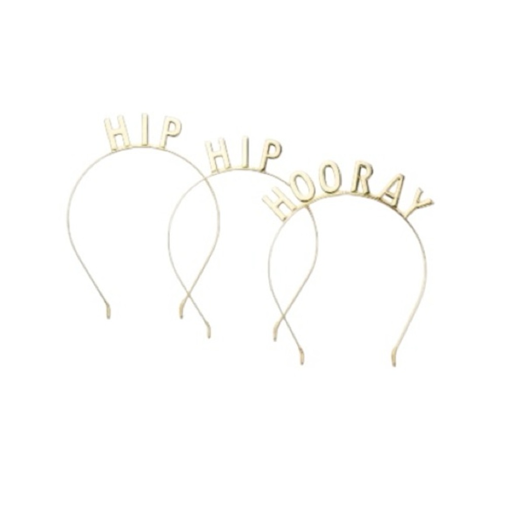 Kate Spade x Target Hip Hip Hooray Headband Set - Picture 2 of 4